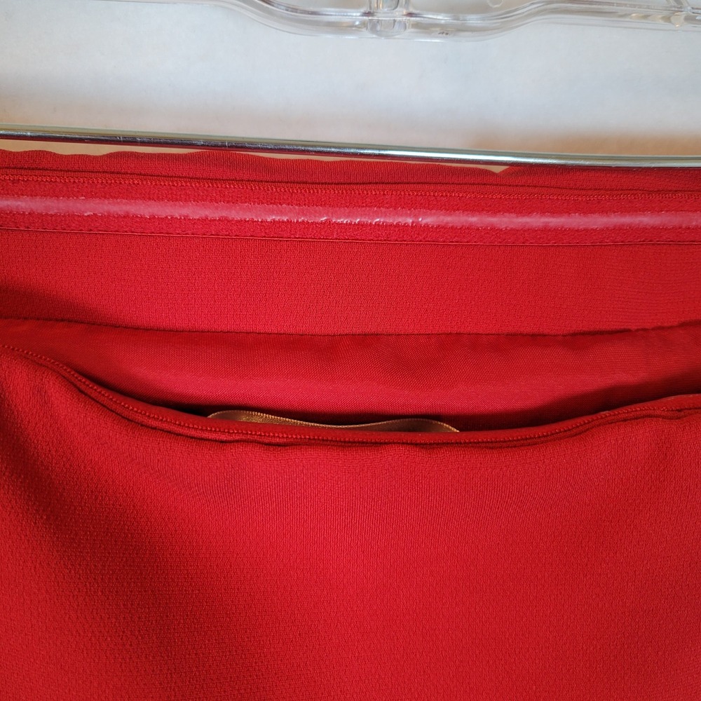 A.L.C. Womens Elsie Strapless Corset Mini Dress Size 12 Red Cocktail Formal Prom - Picture 5 of 13